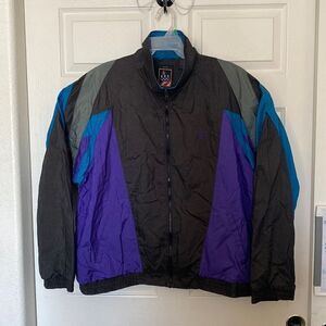 USA Olympic X JCPenney Men’s Zip Up Fully Lined Windbreaker Jacket Size XL